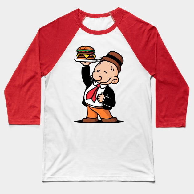 Wimp Boy! Baseball T-Shirt by Raffiti